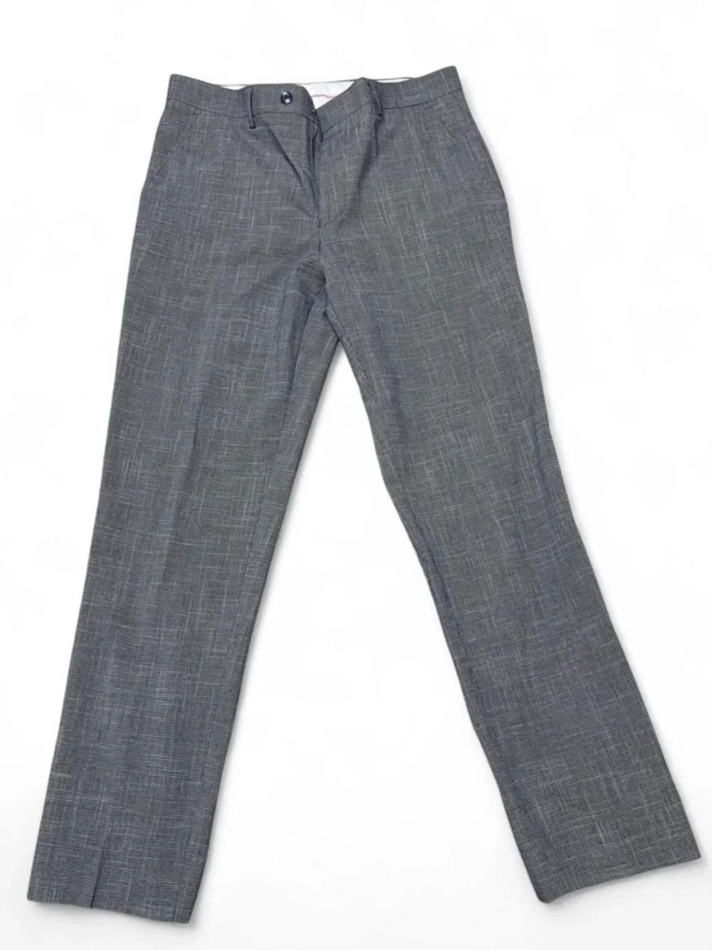 Gianni Feraud Men's Gray Dress Pants - Classic Tailored Trousers